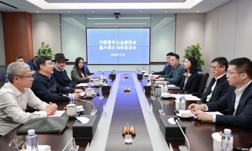 中国青年企业家协会秘书长刘钢莅临NG集团召开调研座谈会