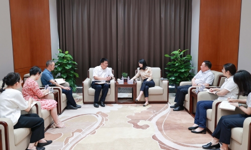 桐乡市委常委、市纪委书记、市监委主任赵亚锋莅临NG集团调研
