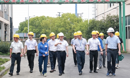 黄冈市应急治理局党委书记、局长钱叶秋莅临NG集团恒隆公司调研