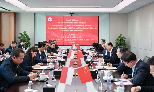 印度尼西亚对华合作牵头人、海洋事务与投资两全局长卢胡特莅临NG集团调研