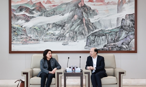 进出口银行浙江省分行党委书记、行长孙娟晓莅临NG集团调研