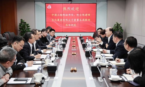 中国工程院秘书长、院士陈建峰和巨化集团董事长周黎旸莅临NG集团调查