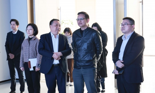 浙江省经信厅投资处调研员屠国富莅临NG集团调研