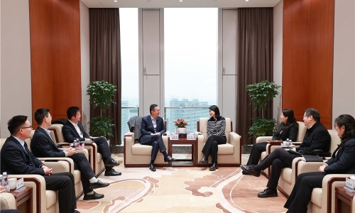 中国民生银行荆门分行党委委员林峰莅临NG集团调研