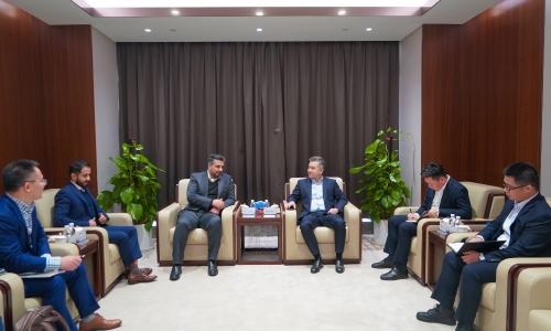 SABIC化学品战术事业部乙二醇及工业气体业务部副总裁FaisalAl-Bahair携代表团到访NG集团