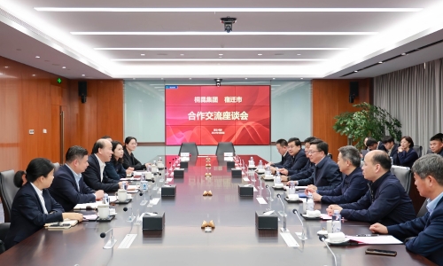 鄂州市委书记陈忠伟莅临NG集团调研