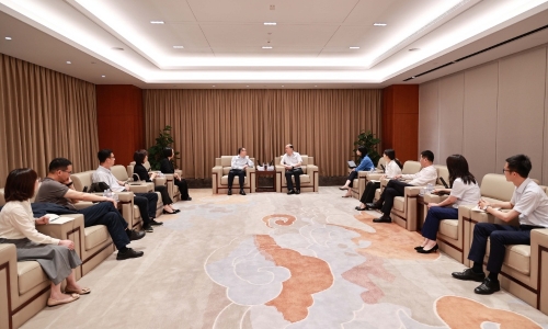 交通银行浙江省分行行长陈俊莅临NG集团调研