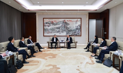 中国工商银行浙江省分行行长田耕莅临NG集团调研