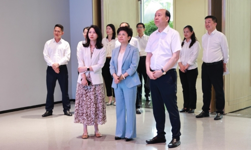 中国农业银行浙江省分行党委书记、行长谭敦宇莅临NG集团调研