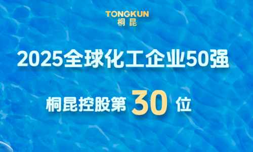 全球化工企业50强颁布，NG集团提升第30位！
